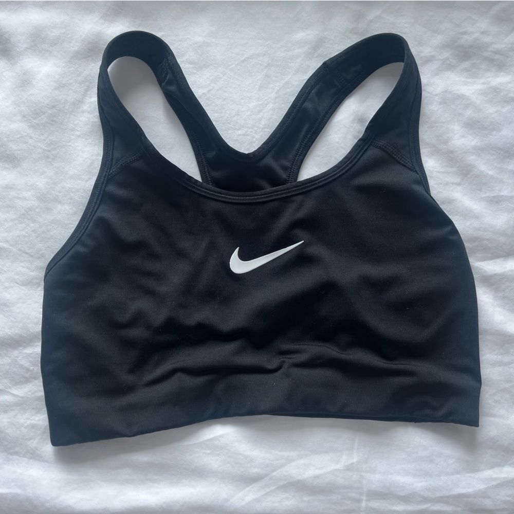 nike racer back sports bra